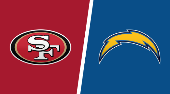 LA CHARGERS (5 - 3) at SAN FRANCISCO (4 - 4)