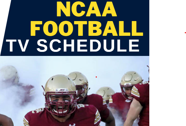 Boston Sports NCAAF College Football TV Schedule - Get Boston Sports -Boston Sports Resources