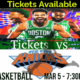 Experience the excitement of the Boston Celtics vs. New York Knicks game today at TD Garden in Boston, MA. Get your tickets now and be a part of the action as two of the NBA's top teams go head to head. Don't miss out on this unforgettable basketball experience. #BostonCeltics #NewYorkKnicks #NBA