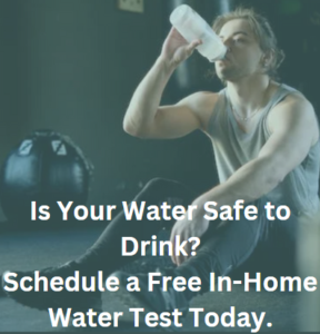 Is your water safe to drink? Schedule a free Water test for your home. in-home water test today for your home or business.