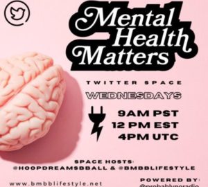 Mental Heal Matter Twitter conversation sponsored by Get Boston Sports on Mental Health