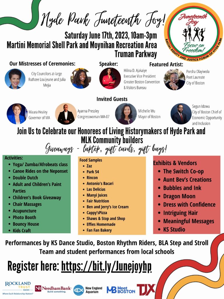 2023 Juneteenth Boston Massachusetts Celebration