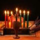 How is Kwanzaa celebrated? Kwanzaa is celebrated with a variety of rituals and activities